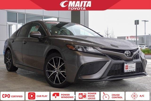 used 2021 Toyota Camry car, priced at $22,955