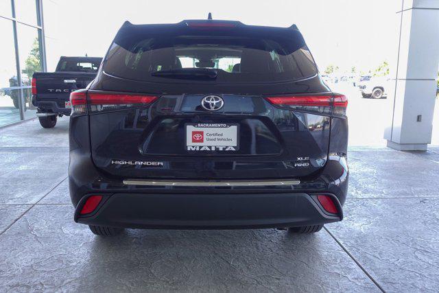 used 2022 Toyota Highlander car, priced at $37,899