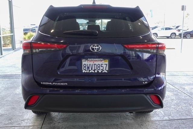 used 2021 Toyota Highlander car, priced at $24,955