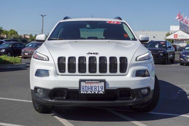 used 2018 Jeep Cherokee car, priced at $18,788