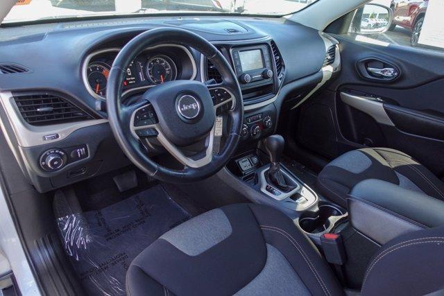 used 2018 Jeep Cherokee car, priced at $18,788