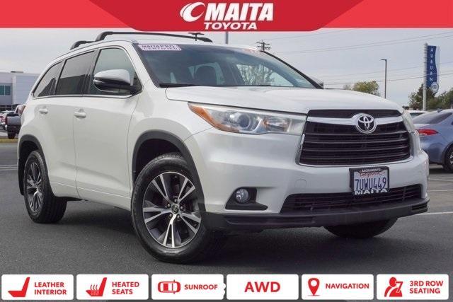 used 2016 Toyota Highlander car, priced at $21,777