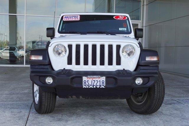 used 2020 Jeep Wrangler Unlimited car, priced at $29,777