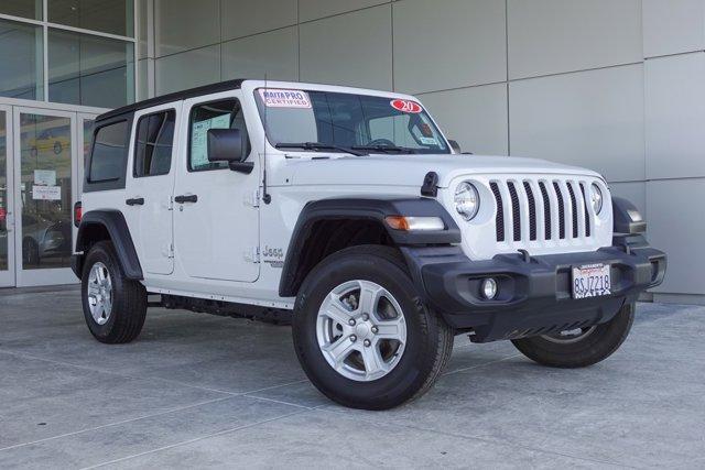 used 2020 Jeep Wrangler Unlimited car, priced at $29,777