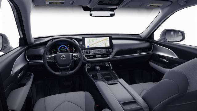 new 2025 Toyota Highlander Hybrid car, priced at $52,332
