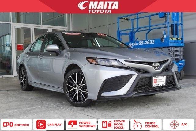 used 2021 Toyota Camry car, priced at $23,955