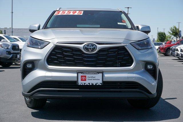 used 2022 Toyota Highlander car, priced at $30,295