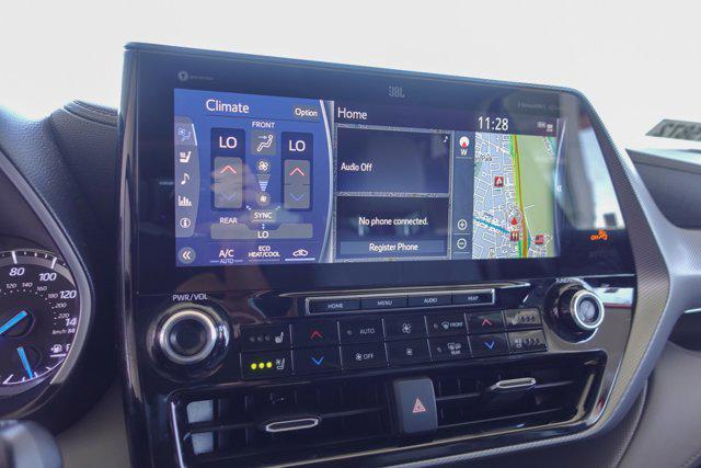 used 2022 Toyota Highlander Hybrid car, priced at $49,955