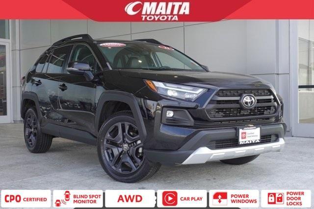 used 2022 Toyota RAV4 car, priced at $29,288