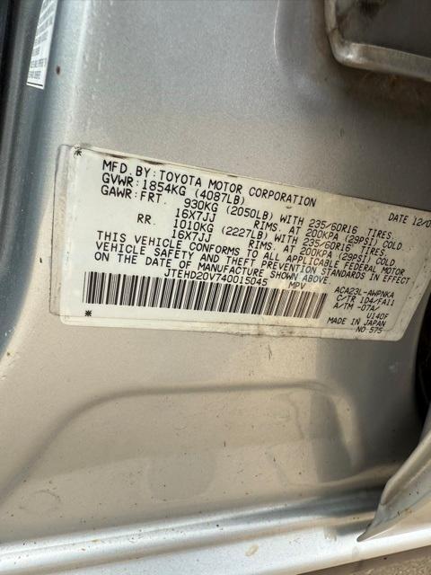 used 2004 Toyota RAV4 car, priced at $5,000