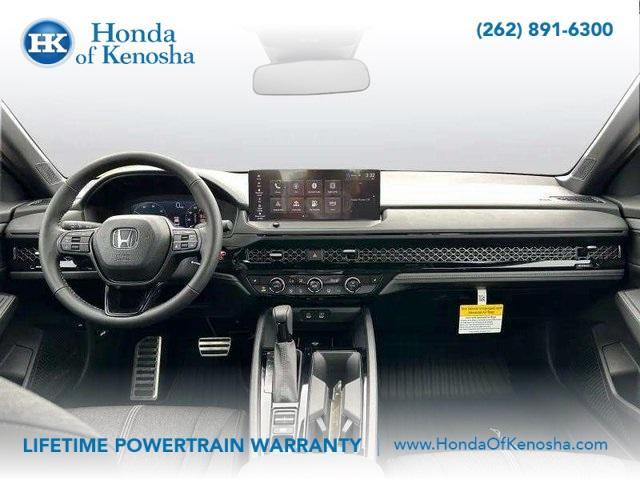 new 2025 Honda Accord Hybrid car, priced at $35,305