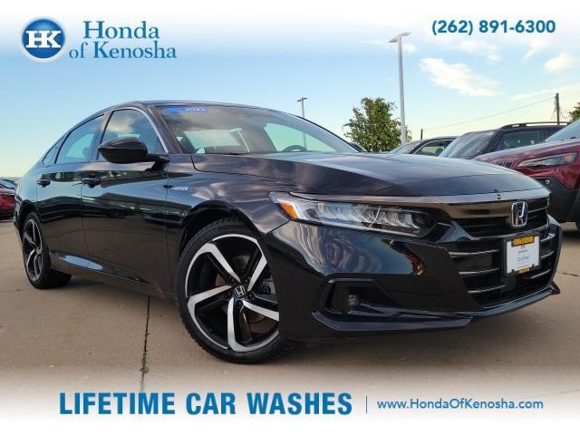 used 2022 Honda Accord Hybrid car, priced at $23,598