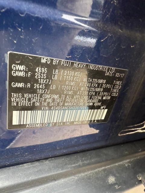 used 2017 Subaru Outback car, priced at $17,908