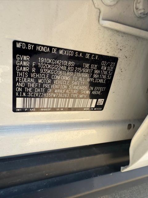used 2023 Honda HR-V car, priced at $24,693