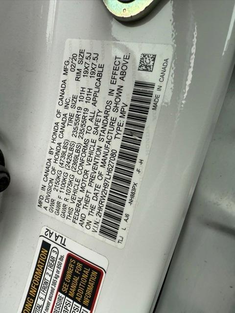 used 2020 Honda CR-V car, priced at $29,758
