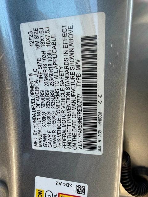 used 2024 Honda CR-V Hybrid car, priced at $36,464