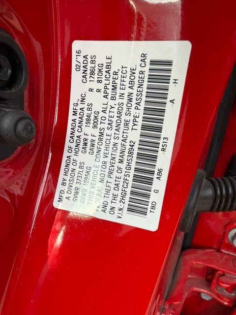 used 2016 Honda Civic car, priced at $13,167