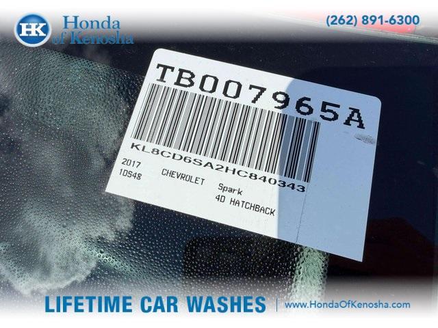 used 2017 Chevrolet Spark car, priced at $8,394