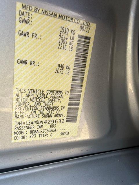 used 2013 Nissan Altima car, priced at $7,000