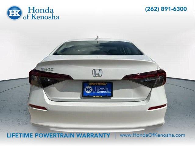 new 2026 Honda Civic car, priced at $26,245