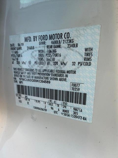 used 2009 Ford Escape car, priced at $5,000