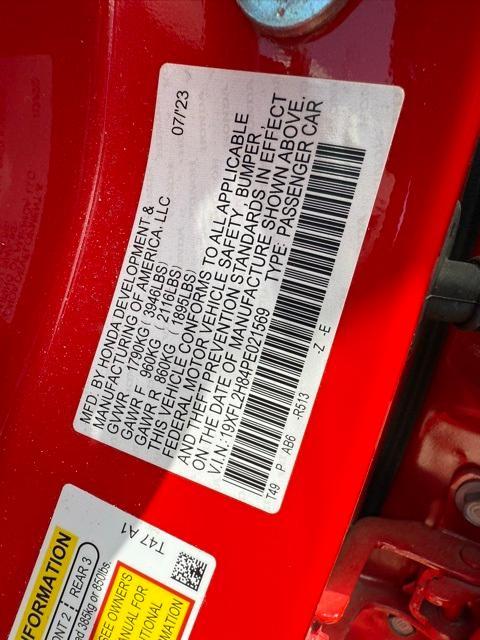 used 2023 Honda Civic car, priced at $25,000