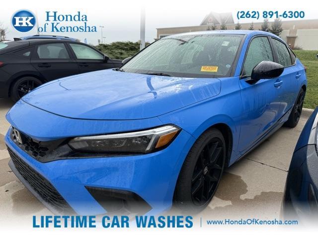 used 2024 Honda Civic car, priced at $25,099