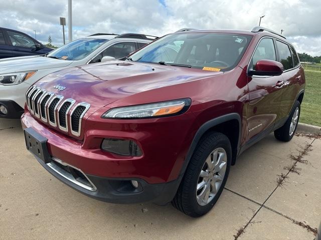used 2015 Jeep Cherokee car, priced at $15,035