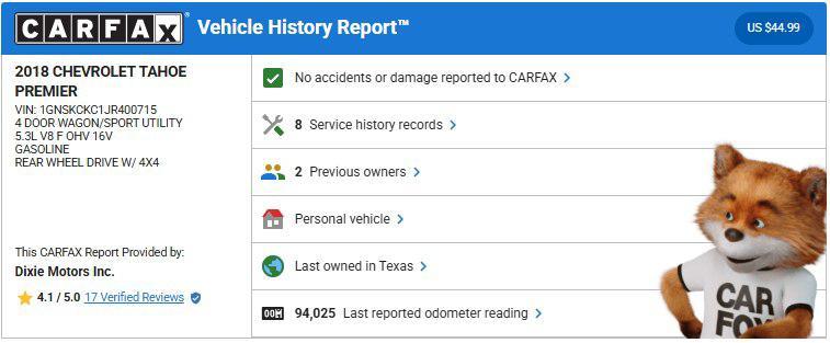 used 2018 Chevrolet Tahoe car, priced at $32,995