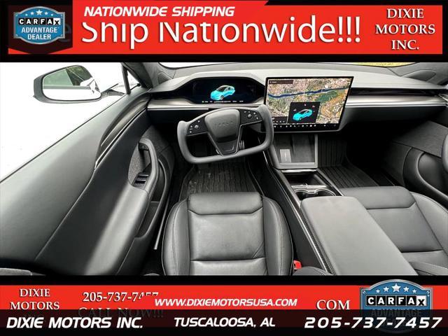 used 2022 Tesla Model S car, priced at $74,995