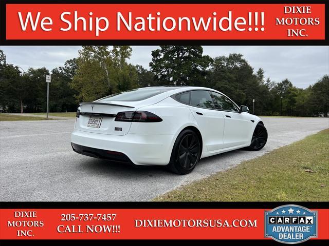 used 2022 Tesla Model S car, priced at $74,995