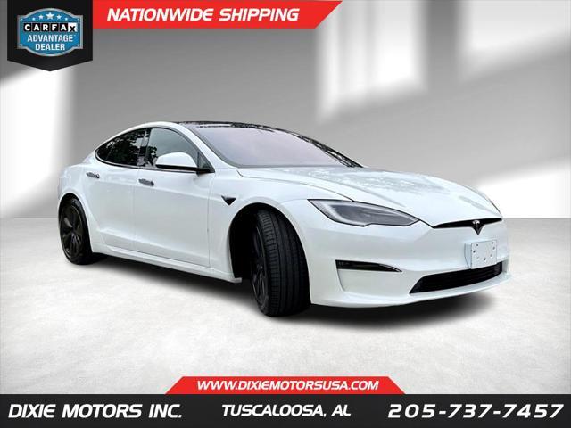 used 2022 Tesla Model S car, priced at $74,995