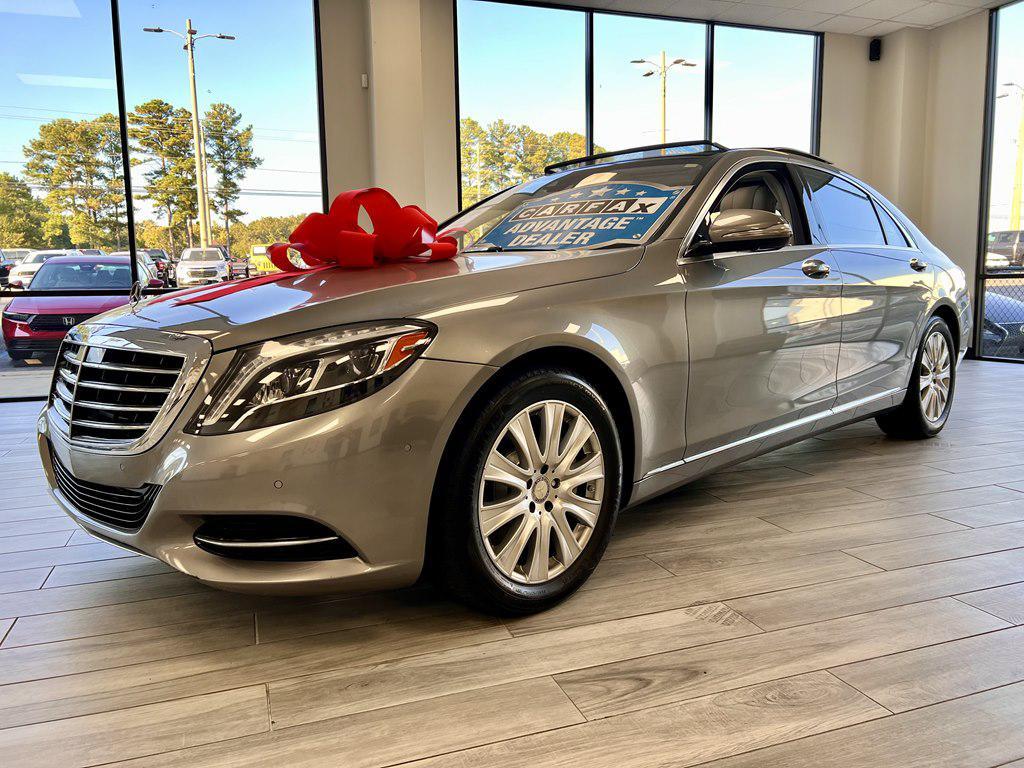 used 2015 Mercedes-Benz S-Class car, priced at $27,995