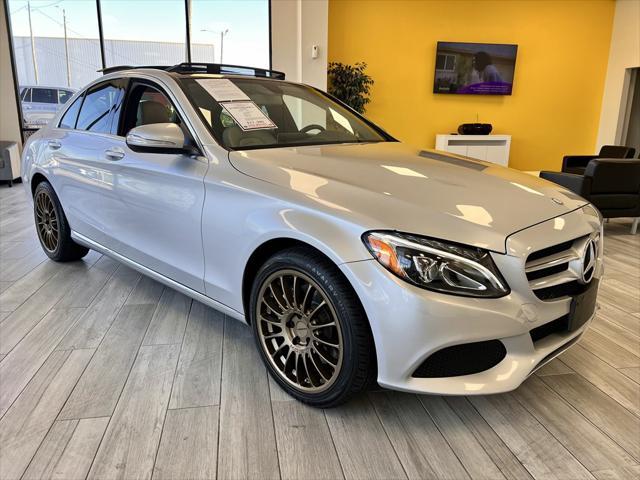 used 2015 Mercedes-Benz C-Class car, priced at $17,995