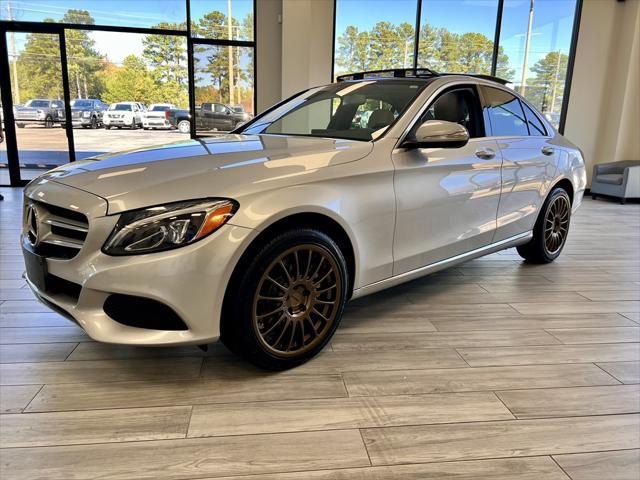 used 2015 Mercedes-Benz C-Class car, priced at $17,995