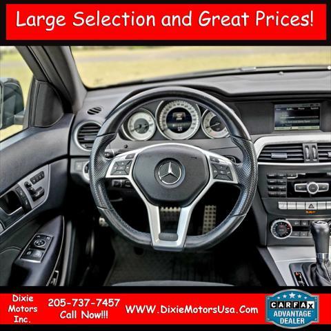 used 2015 Mercedes-Benz C-Class car, priced at $14,995