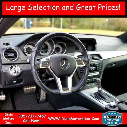 used 2015 Mercedes-Benz C-Class car, priced at $14,995