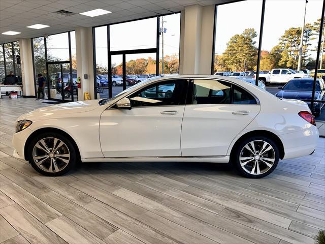 used 2015 Mercedes-Benz C-Class car, priced at $18,995