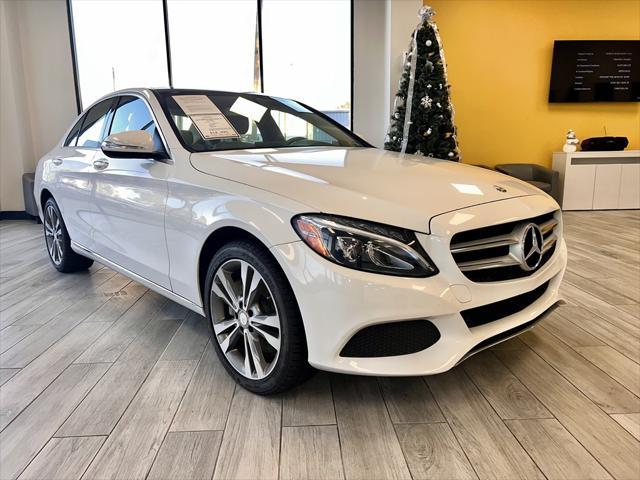 used 2015 Mercedes-Benz C-Class car, priced at $18,995