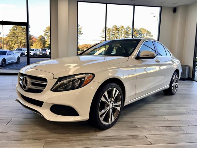 used 2015 Mercedes-Benz C-Class car, priced at $18,995