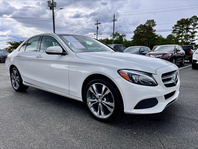 used 2015 Mercedes-Benz C-Class car, priced at $18,995