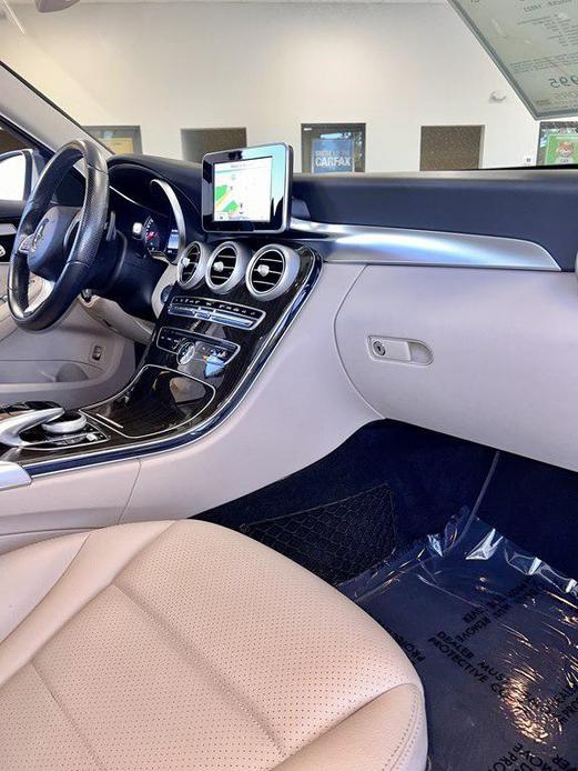 used 2015 Mercedes-Benz C-Class car, priced at $18,995