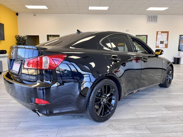 used 2012 Lexus IS 250 car, priced at $17,995