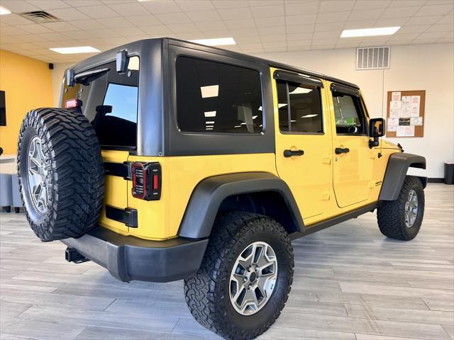 used 2015 Jeep Wrangler Unlimited car, priced at $21,995