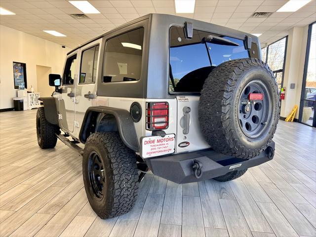 used 2012 Jeep Wrangler Unlimited car, priced at $15,995