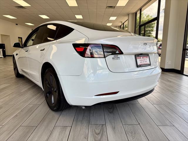used 2022 Tesla Model 3 car, priced at $22,995