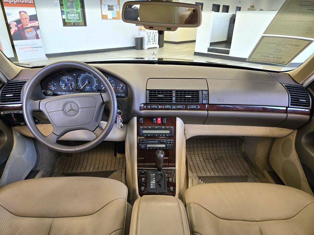 used 1996 Mercedes-Benz S-Class car, priced at $21,995