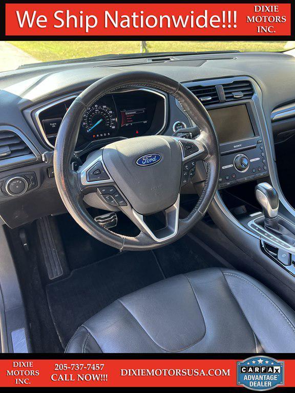 used 2016 Ford Fusion car, priced at $9,995