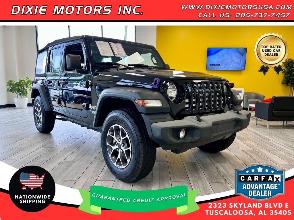 used 2021 Jeep Wrangler Unlimited car, priced at $25,995
