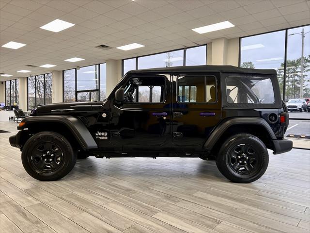 used 2021 Jeep Wrangler Unlimited car, priced at $29,995